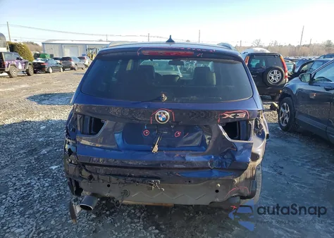 2015 BMW X3 xDrive28D из США, поврежденный, VIN 5UXWY3C5XF0N86421